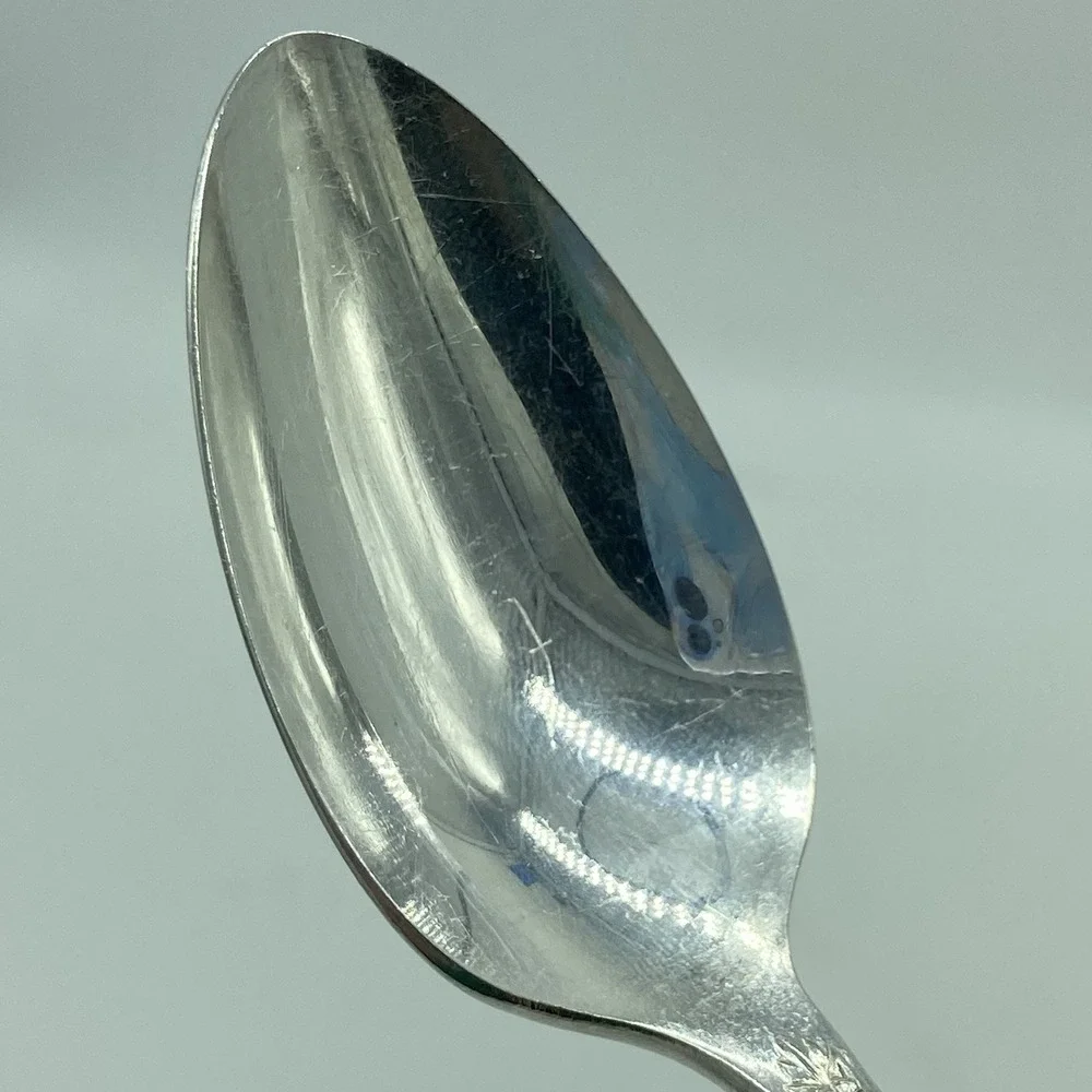 Oneida SILVER ROSE Silverplate SL&GH Rogers Flatware Set Of 11 Teaspoons Antique